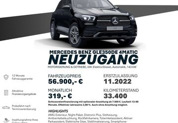 Mercedes-Benz GLE 350 33.400 km 56.900 &euro; Ebersbach an der Fils 73061