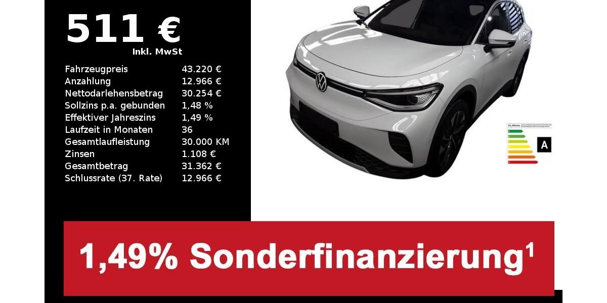 VW ID.4 5.847 km 40.790 &euro; Hilpoltstein 91161