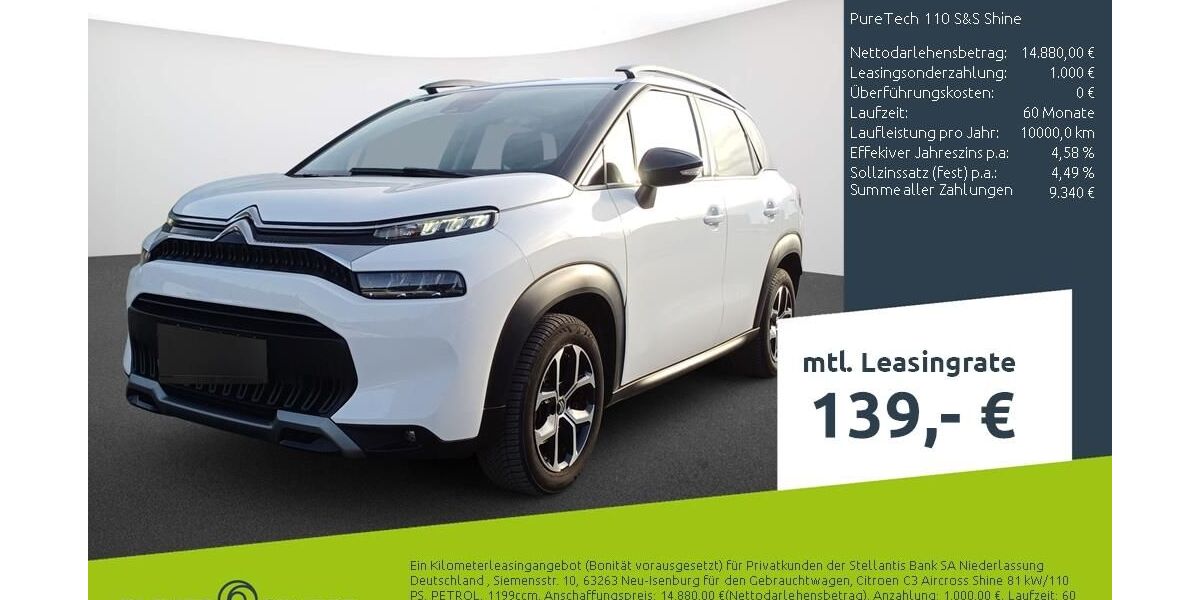 Citroen C3 Aircross 13.001 km 13.199 &euro; Borken 46325
