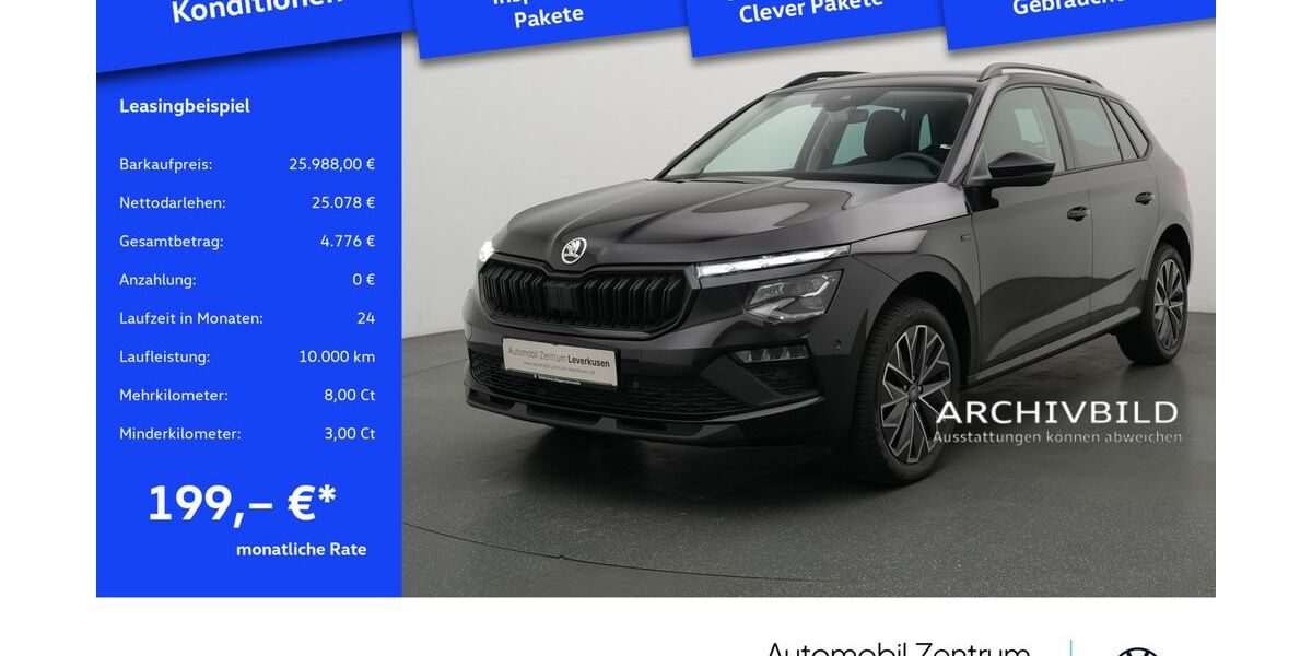 Skoda Kamiq 12.606 km 25.988 &euro; Leverkusen 51379