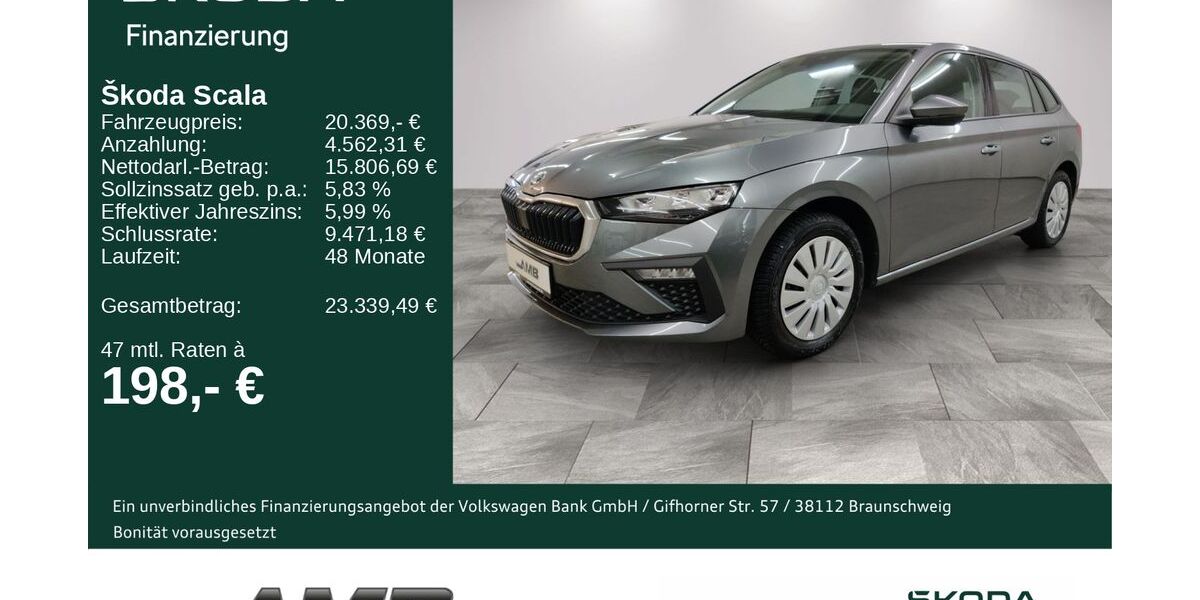 Skoda Scala 12.520 km 19.970 &euro; Borna 04552