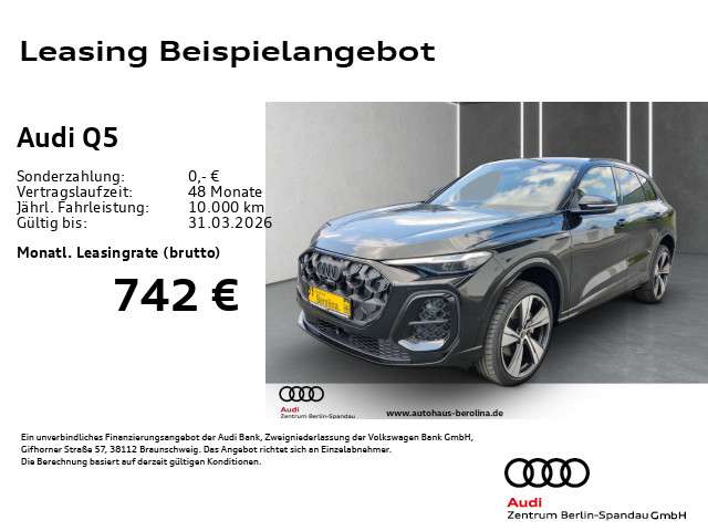 Audi Q5 1.500 km 68.777 &euro; Berlin 13581