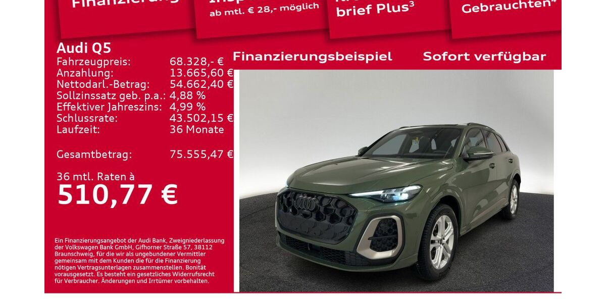 Audi Q5 6.001 km 68.328 &euro; Berlin 12489