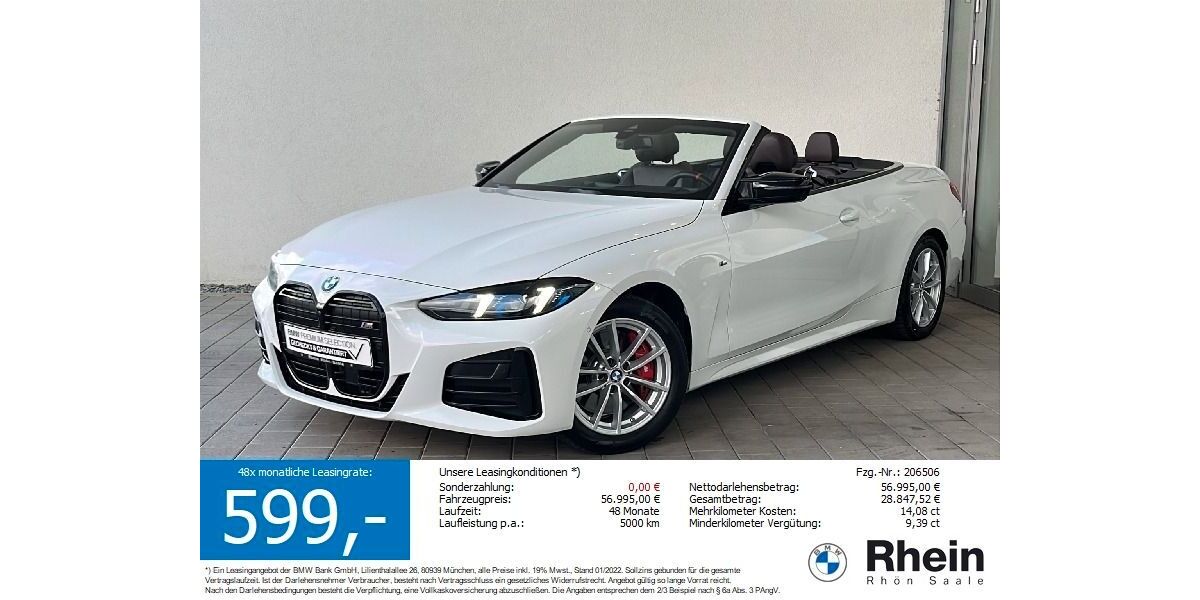 BMW M440 25.586 km 57.440 &euro; Salz 97616