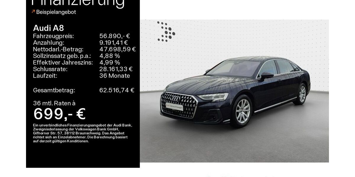 Audi A8 97.869 km 56.890 &euro; Bad Nauheim 61231