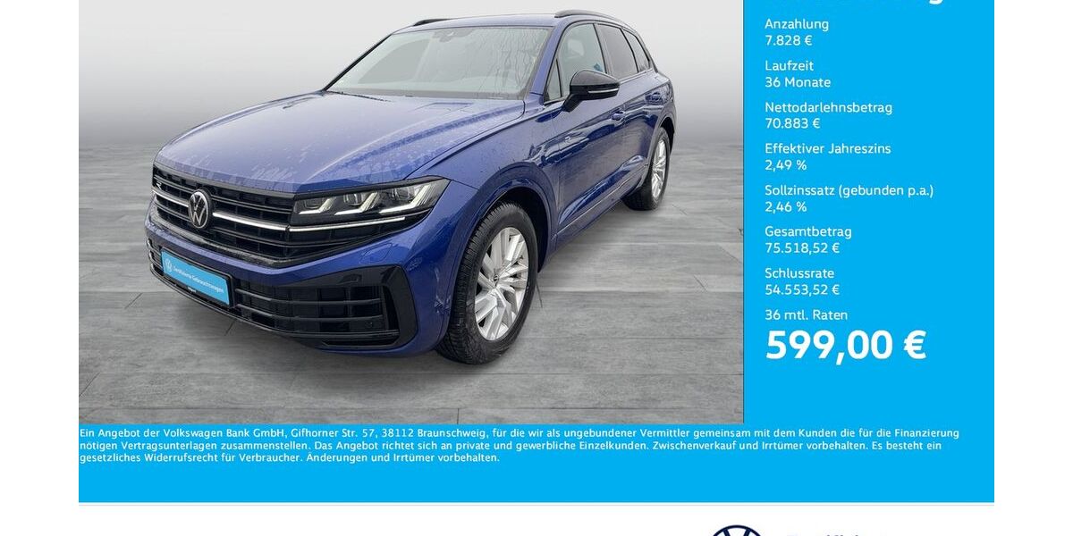 VW Touareg 23.675 km 77.766 &euro; Dortmund 44141