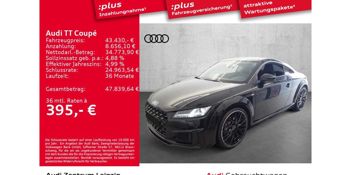 Audi TT 32.292 km 43.430 &euro; Leipzig 04129