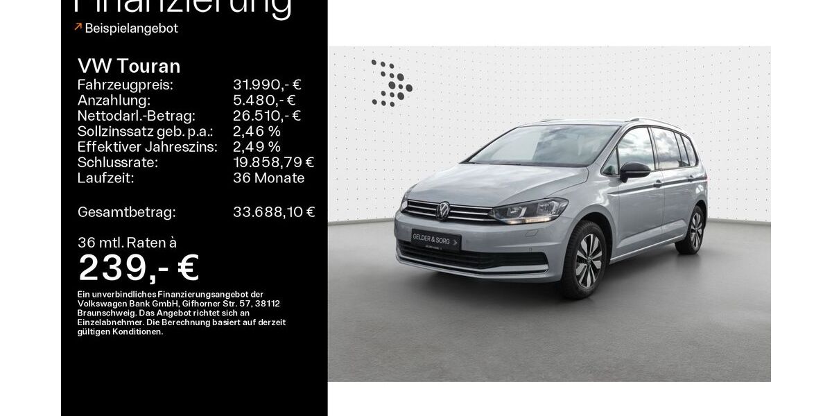 VW Touran 7.700 km 31.490 &euro; Haßfurt 97437