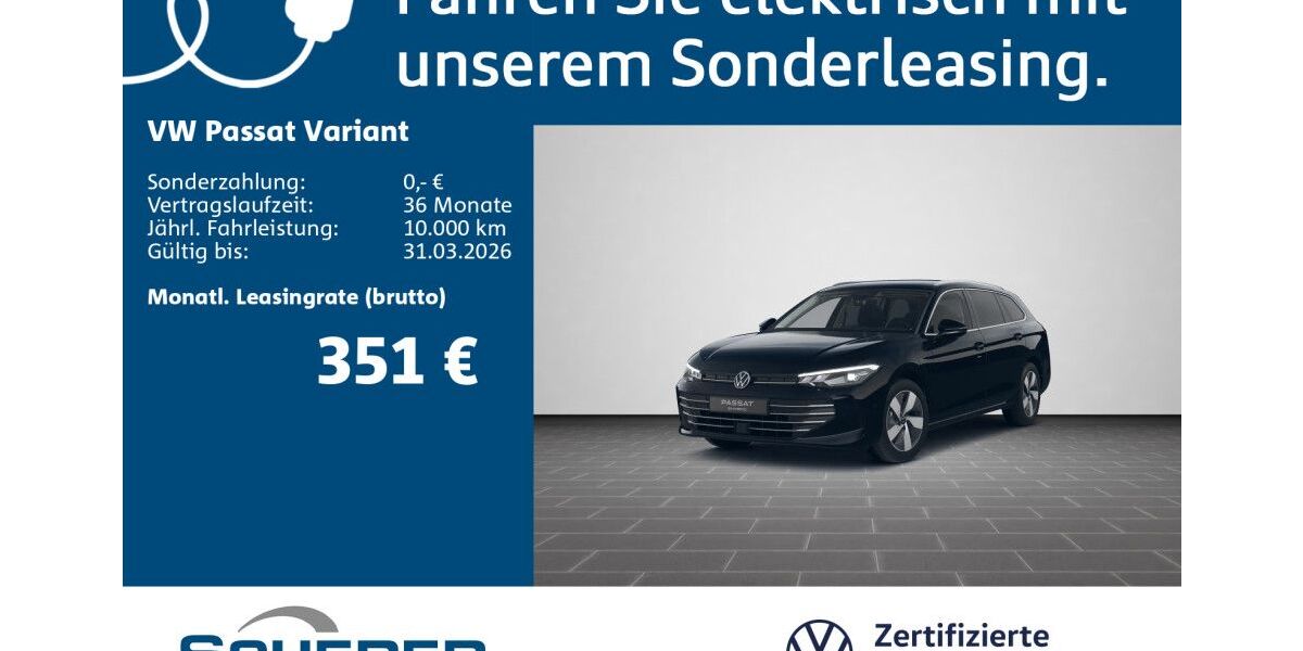 VW Passat Variant 20.307 km 35.500 &euro; Mainz 55120