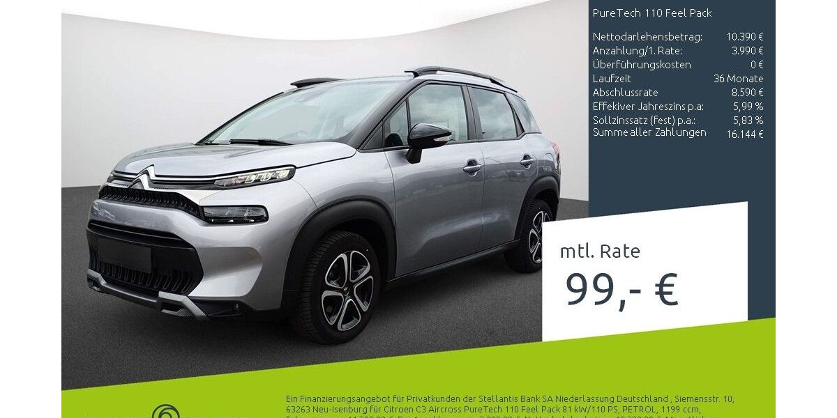 Citroen C3 Aircross 16.047 km 12.560 &euro; Borken 46325