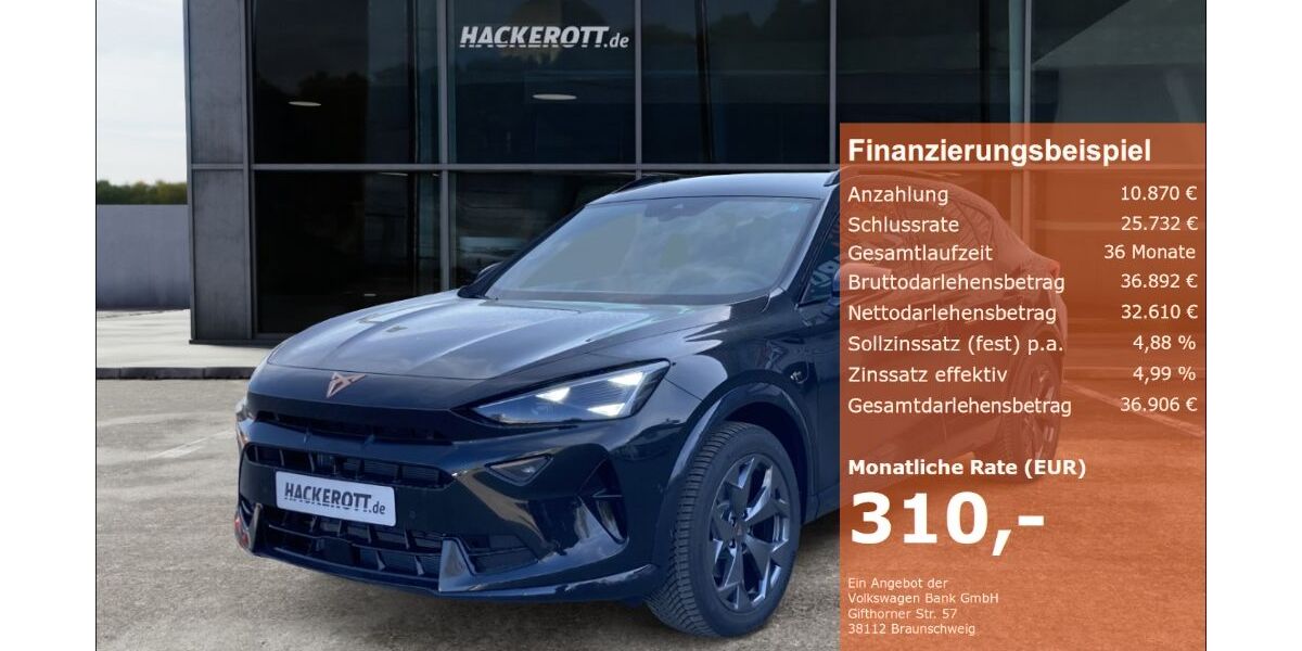 Cupra Formentor 3.564 km 43.480 &euro; Hannover 30165