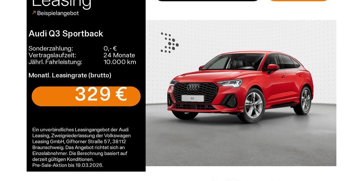 Audi Q3 6.181 km 42.980 &euro; Haßfurt 97437