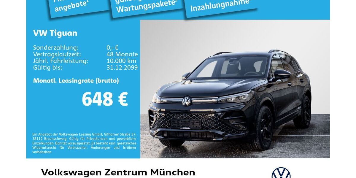 VW Tiguan 3.000 km 52.690 &euro; München 80687