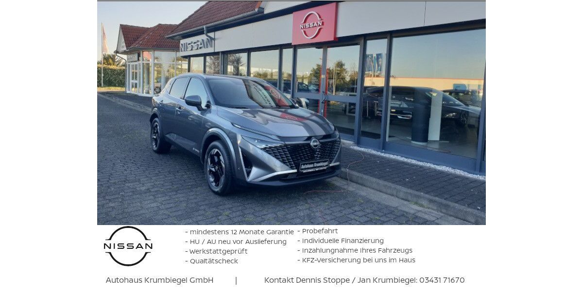 Nissan Qashqai 2.000 km 35.120 &euro; Döbeln 04720