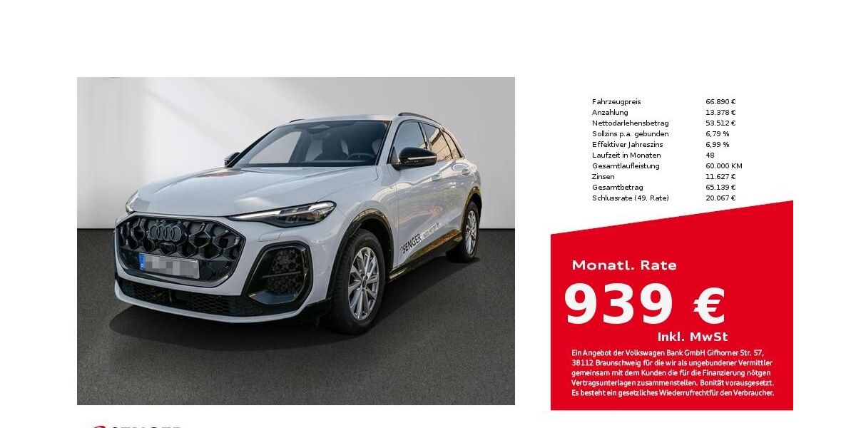 Audi Q5 14.200 km 64.890 &euro; Lübeck 23556