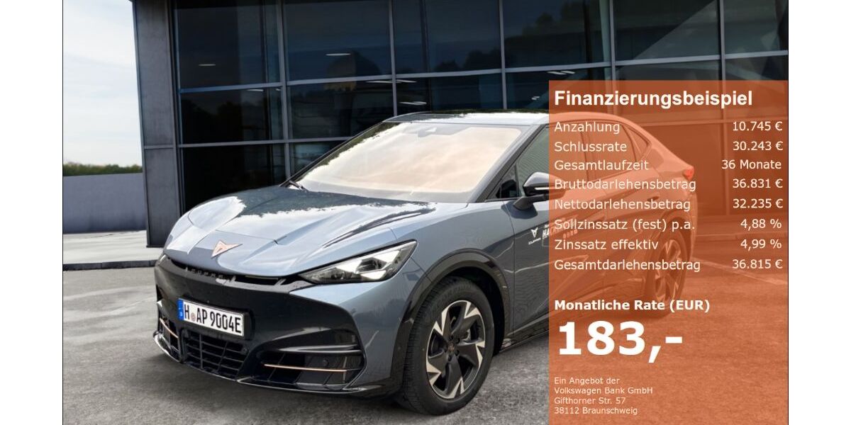 Cupra Tavascan 20.633 km 42.980 &euro; Laatzen 30880