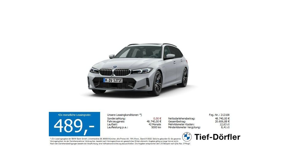 BMW 330 21.900 km 48.740 &euro; Marktsteft 97342