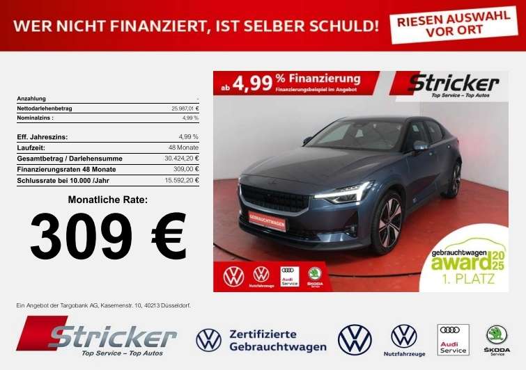 Polestar 2 75.661 km 25.984 &euro; Detmold 32760