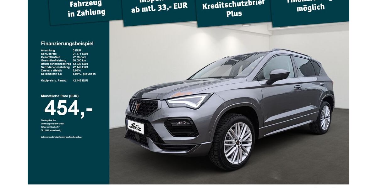 Cupra Ateca 7.000 km 42.449 &euro; Memmingen 87700