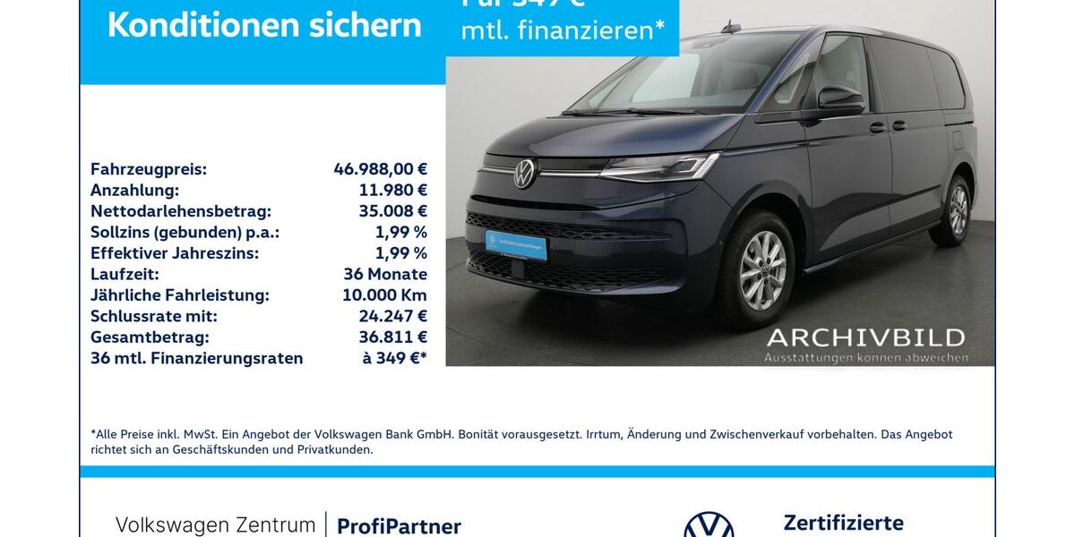 VW T7 Multivan 33.289 km 46.988 &euro; Leverkusen 51379