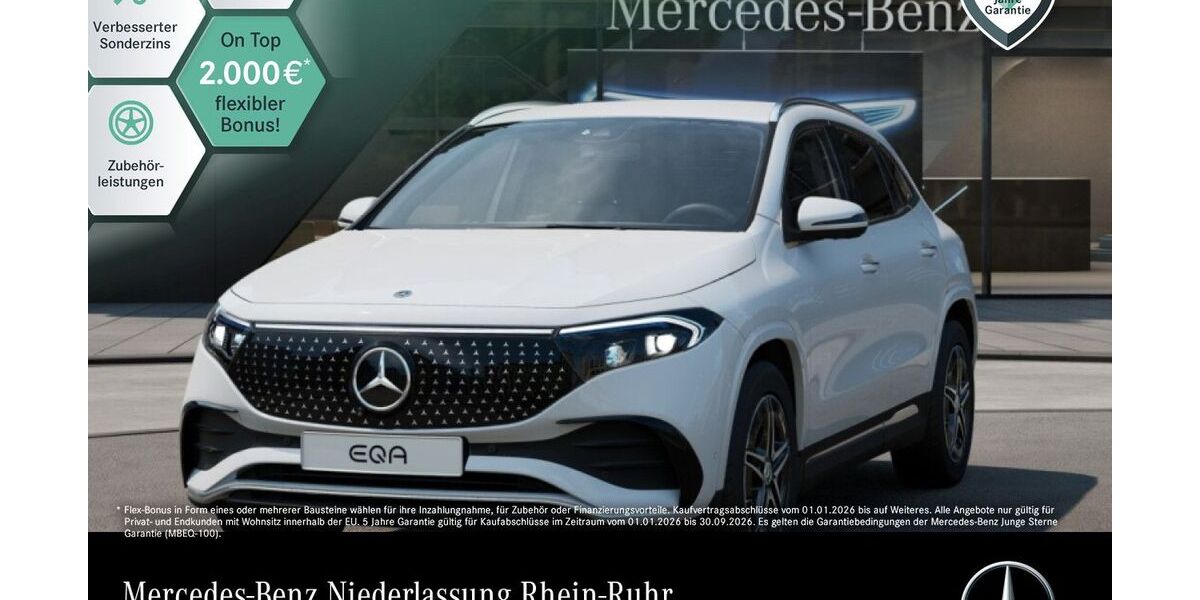 Mercedes-Benz EQA 6.169 km 39.890 &euro; Düsseldorf 40470