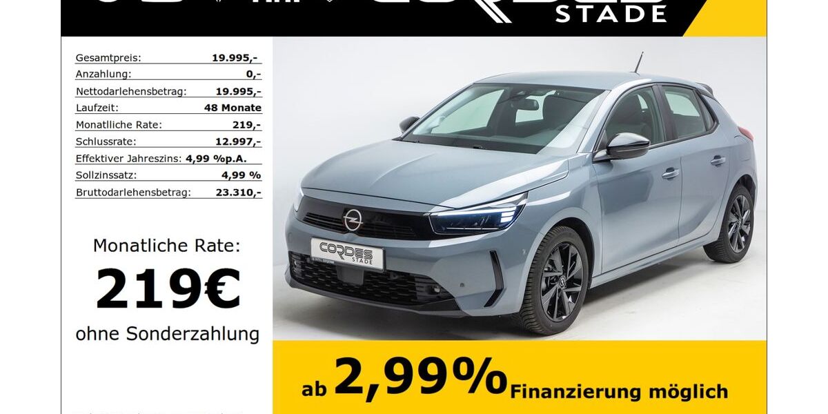 Opel Corsa 28.810 km 19.745 &euro; Stade 21680