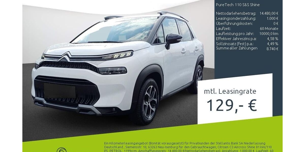 Citroen C3 Aircross 21.032 km 14.480 &euro; Borken 46325