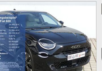 Fiat 600 7.300 km 24.990 &euro; Marpingen 66646