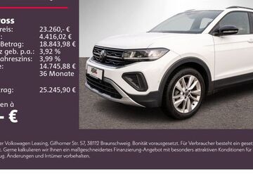 VW T-Cross 22.700 km 23.260 &euro; Weinsberg 74189