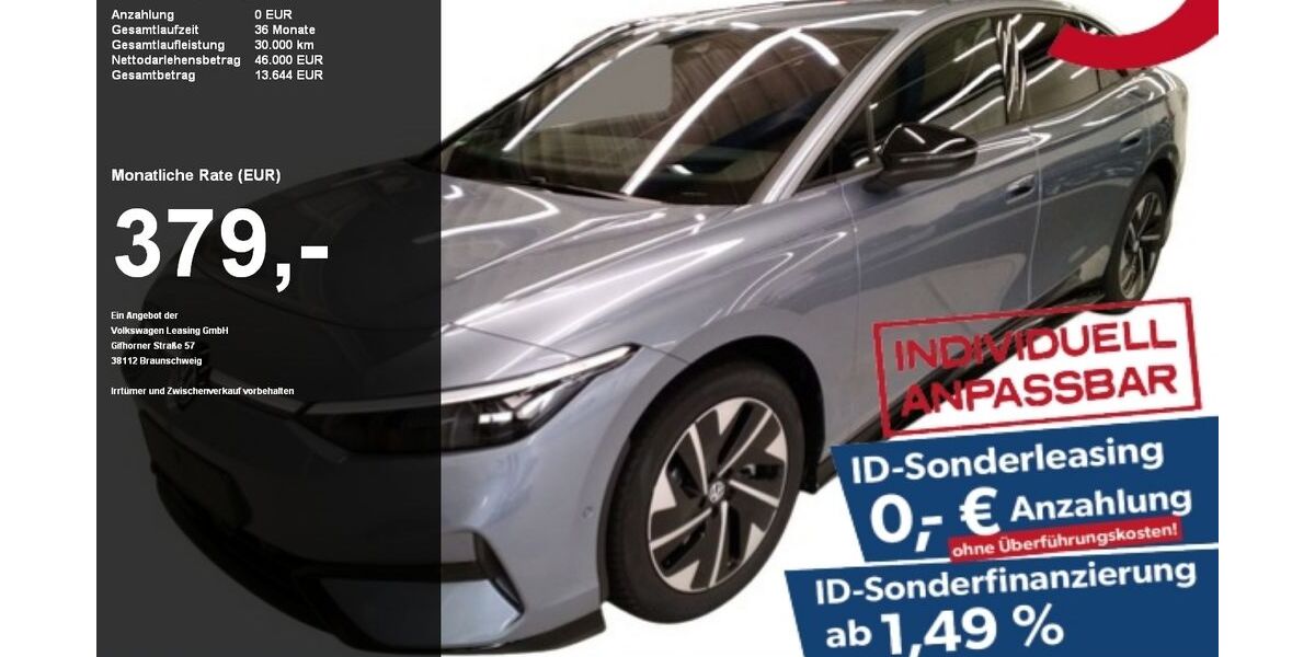 VW ID.7 4.900 km 44.840 &euro; Wackersdorf 92442