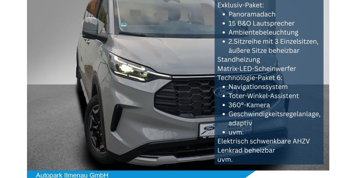 Ford Tourneo Custom 2.485 km 61.990 &euro; Ilmenau 98693