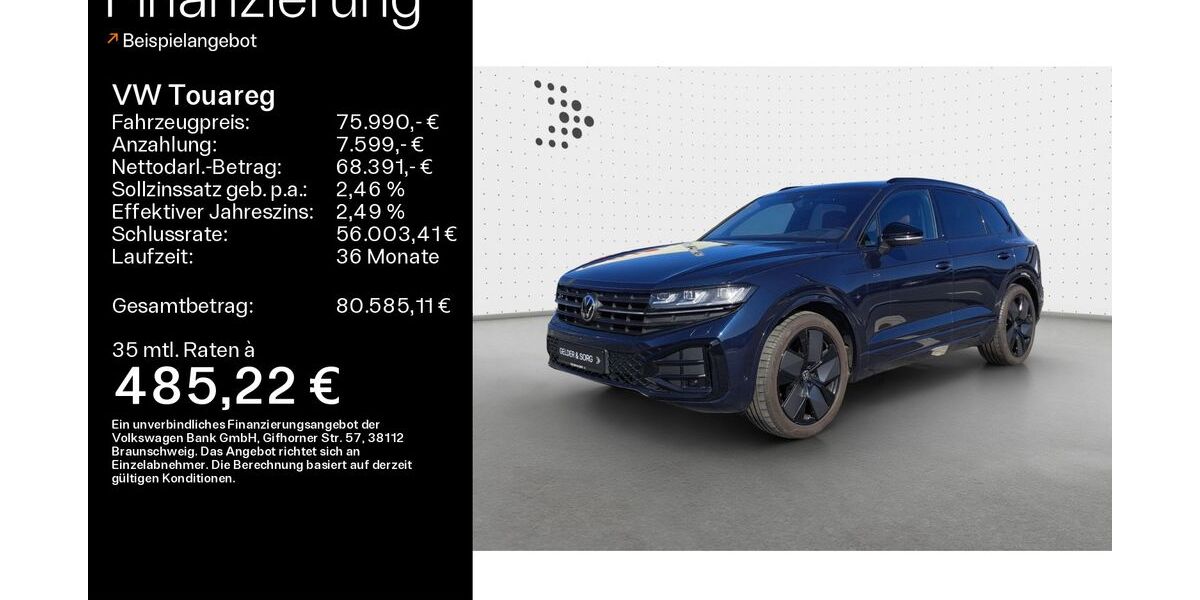 VW Touareg 22.885 km 74.990 &euro; Coburg 96450