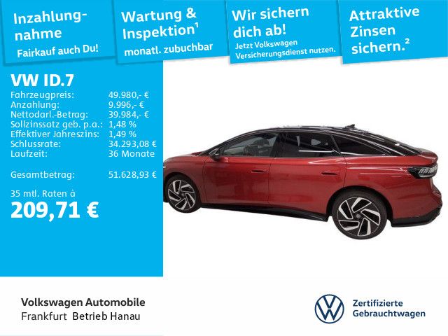 VW ID.7 18.096 km 49.980 &euro; Hanau 63452