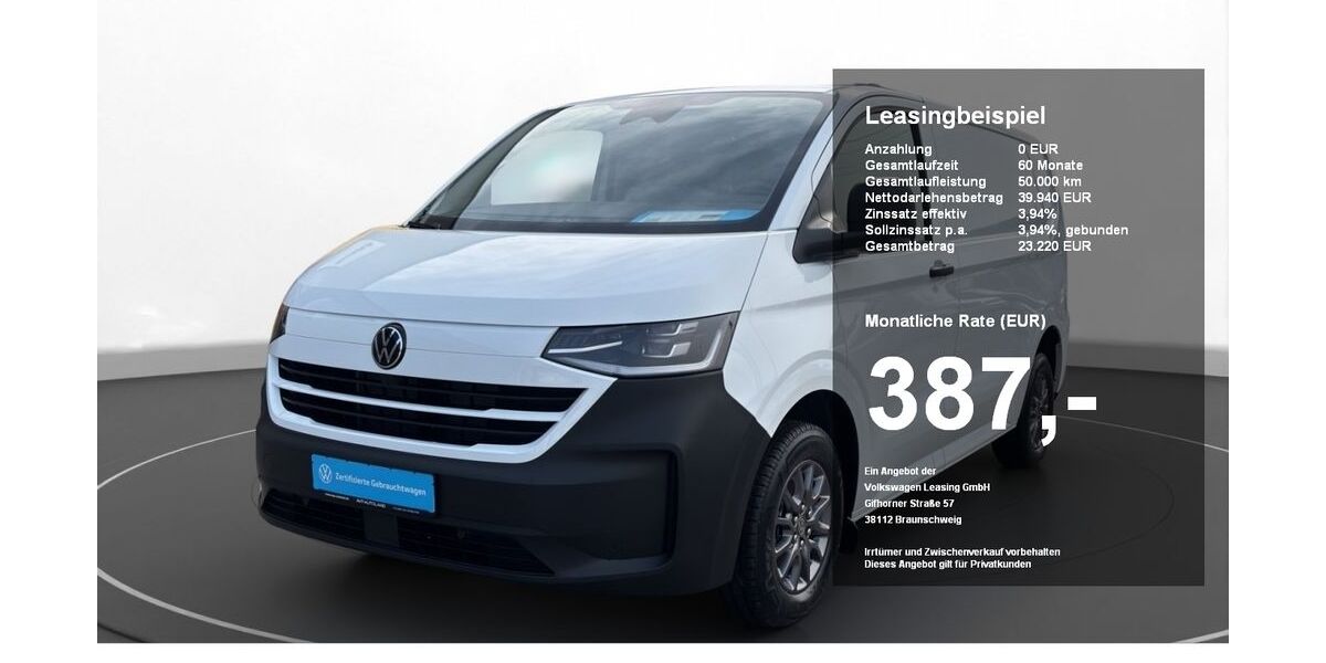 VW T7 Transporter 1.715 km 39.740 &euro; Dingolfing 84130