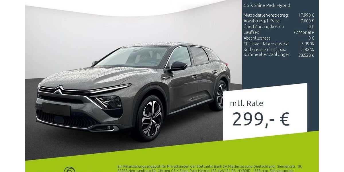 Citroen C5 X 46.814 km 22.880 &euro; Ahaus 48683