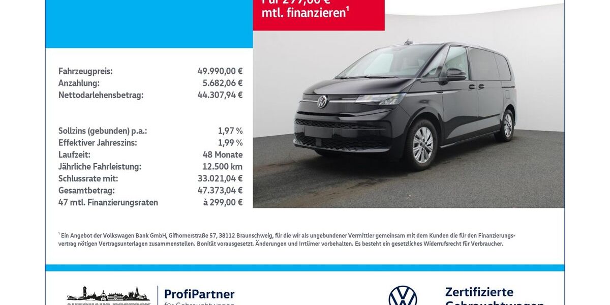 VW T7 Multivan 18.700 km 49.990 &euro; Rostock 18146