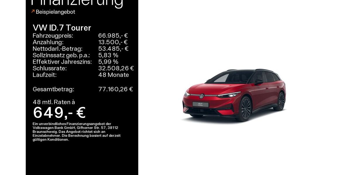 VW ID.7 2.900 km 62.985 &euro; Mühlheim 63165