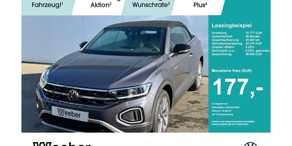 VW T-Roc 1.050 km 33.470 &euro; Leonberg 71229