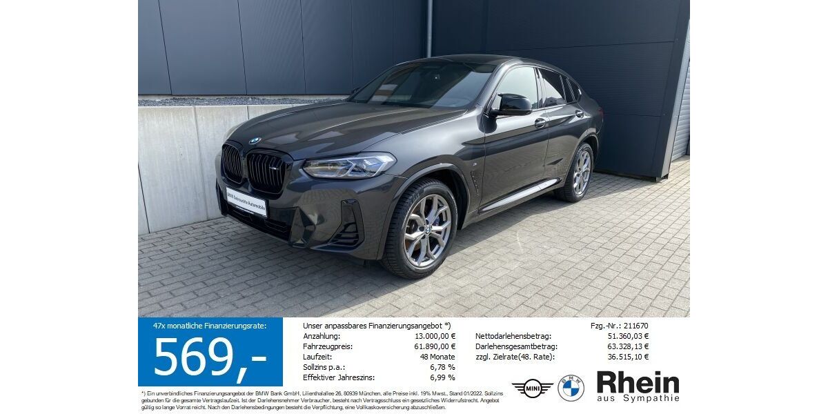BMW X4 M40 53.670 km 57.890 &euro; Buchen- Hettingen 74722