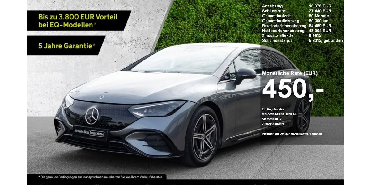 Mercedes-Benz EQE 10.718 km 54.880 &euro; Dettingen unter Teck 73265