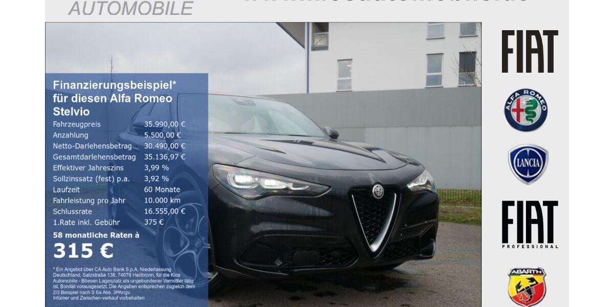 Alfa Romeo Stelvio 28.256 km 35.990 &euro; Marpingen 66646