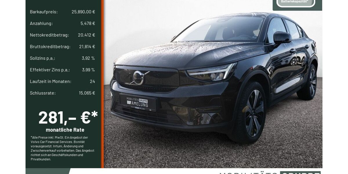 Volvo C40 55.891 km 25.390 &euro; Engelskirchen 51766