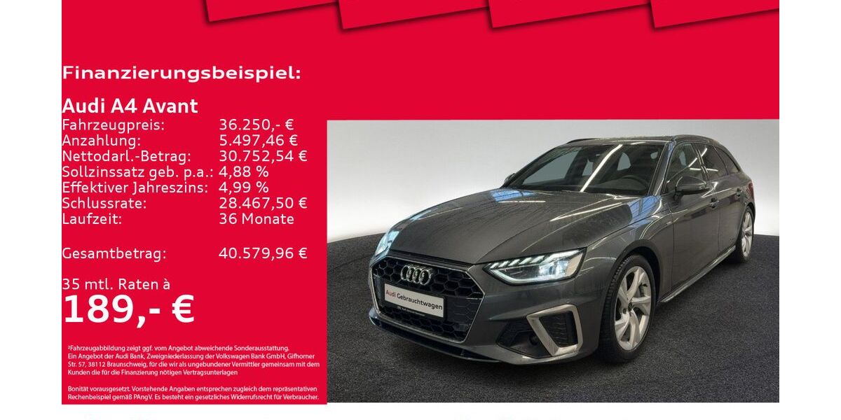 Audi A4 9.942 km 36.250 &euro; Hannover 30179