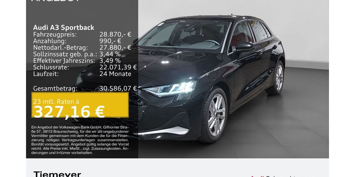 Audi A3 25.968 km 27.740 &euro; Plettenberg 58840