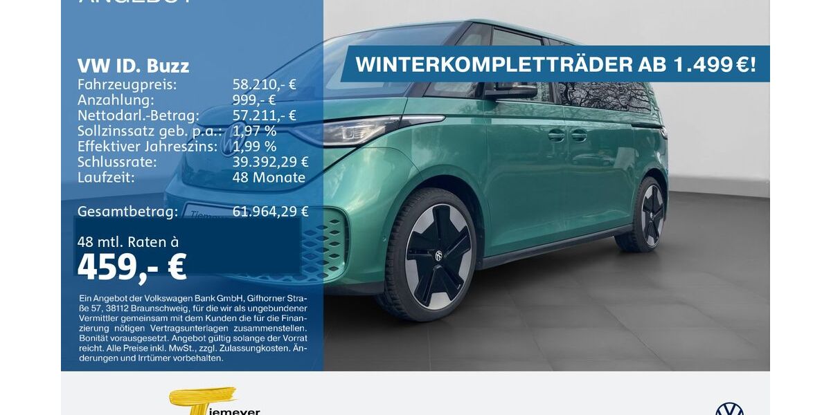 VW ID. Buzz 7.799 km 57.680 &euro; Bochum 44892