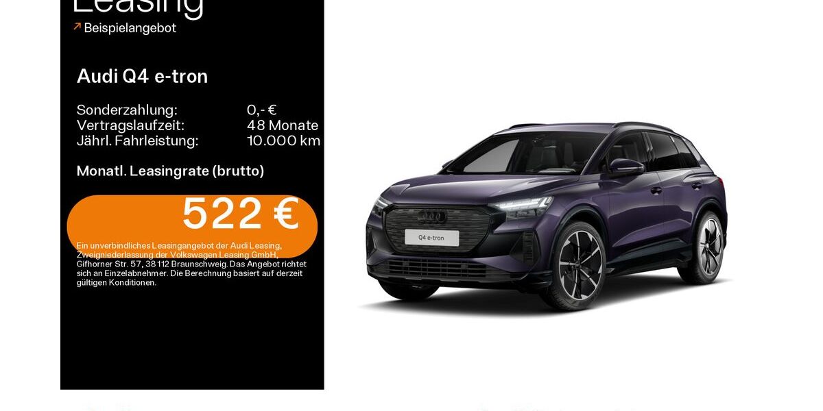 Audi Q4 e-tron 11.378 km 53.910 &euro; Oberursel 61440