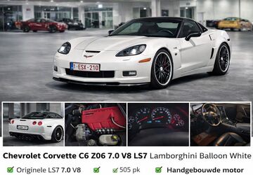 Corvette Z06 119.512 km 44.950 &euro; ZEEBRUGGE 08380