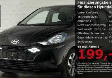 Hyundai i10 8.377 km 16.624 &euro; Heiden 46359