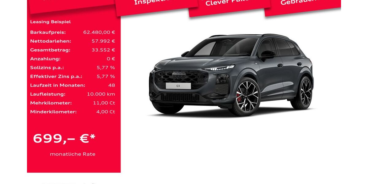 Audi Q3 1.009 km 62.480 &euro; Leverkusen 51373