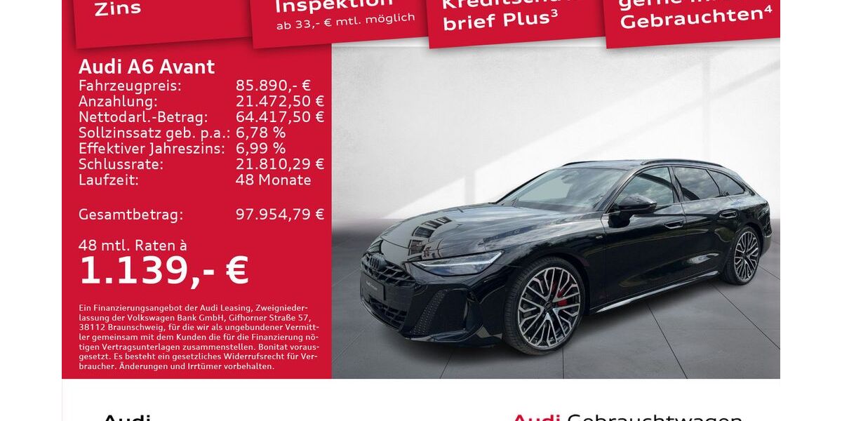 Audi A6 5.000 km 85.890 &euro; Dresden 01067